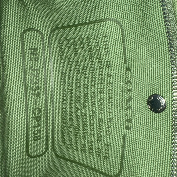 Coach Green Crossbody Bag - Picture 7 of 15